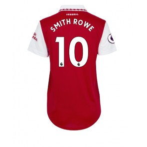 Arsenal Emile Smith Rowe #10 kläder Kvinnor 2022-23 Hemmatröja Kortärmad